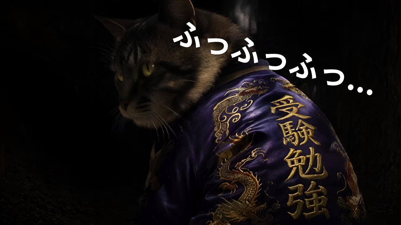 闇夜に笑う影